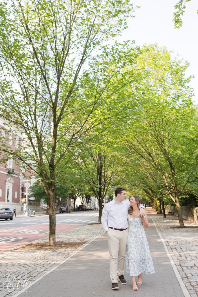 Conservatory Garden Engagement Photos - Tina Elizabeth Photography