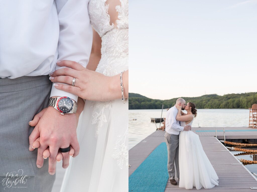 Lake Valhalla Club Wedding Photos - Tina Elizabeth Photography