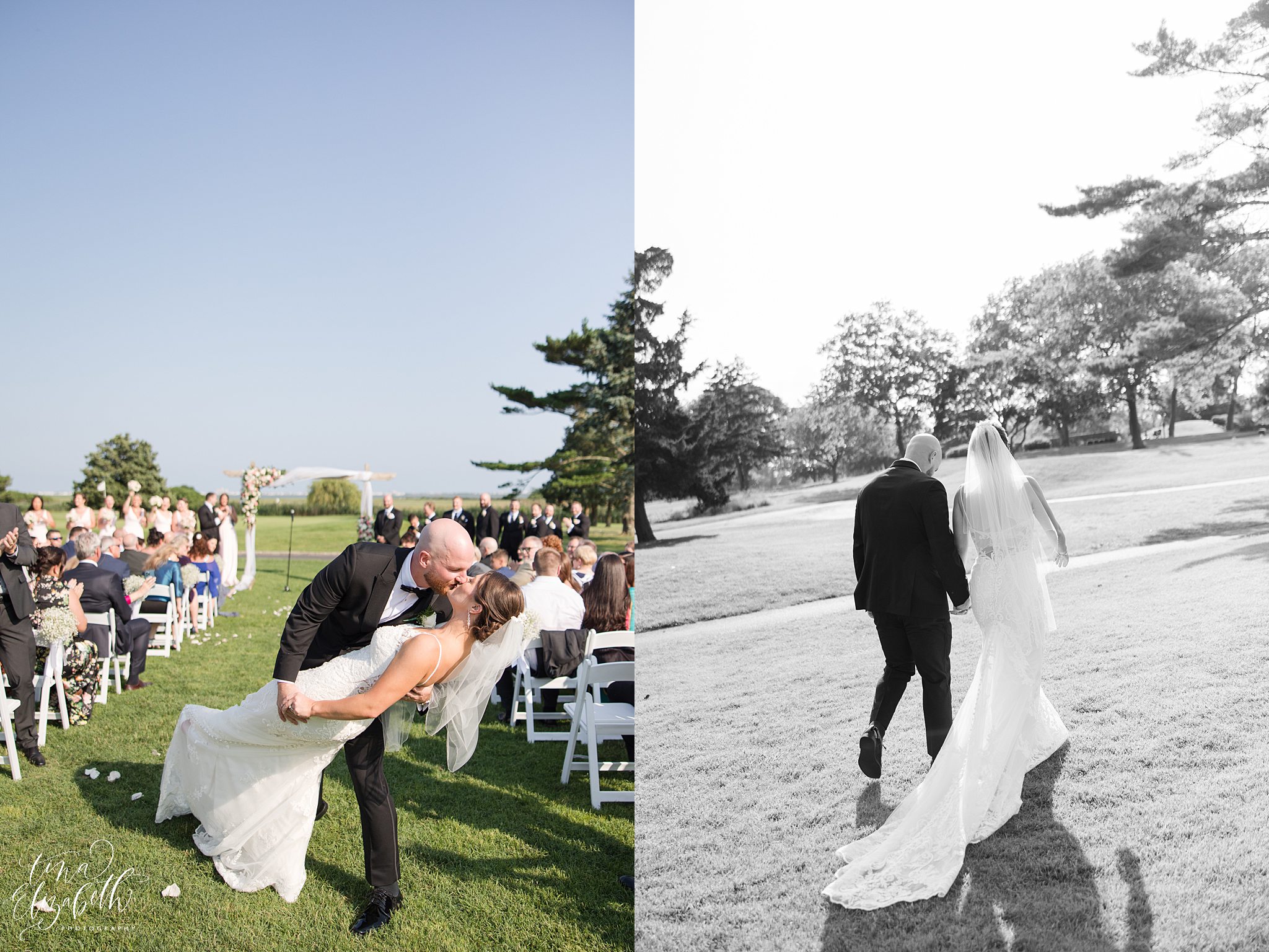 Linwood Country Club Wedding Photos - Tina Elizabeth Photography
