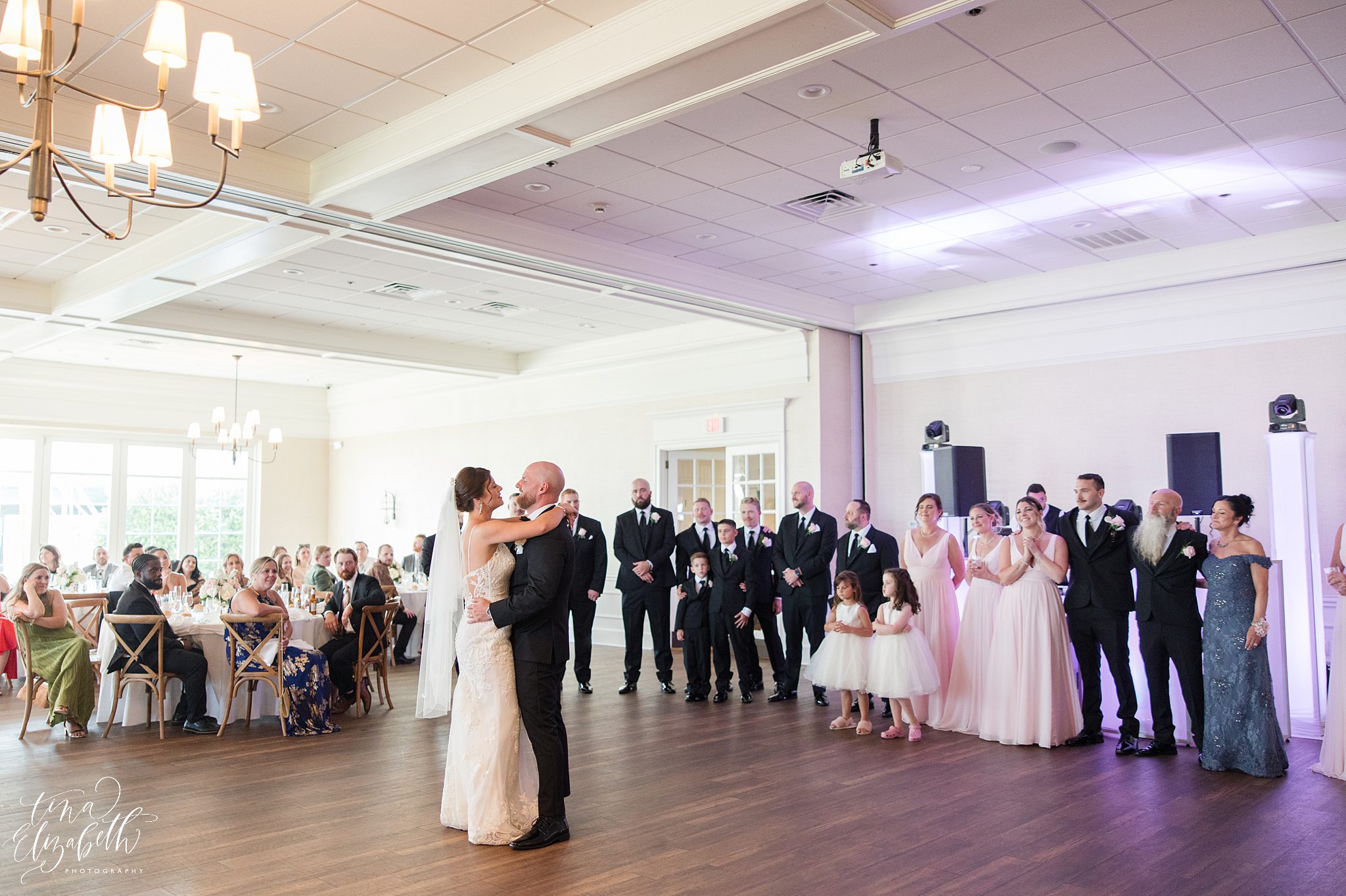 Linwood Country Club Wedding Photos - Tina Elizabeth Photography
