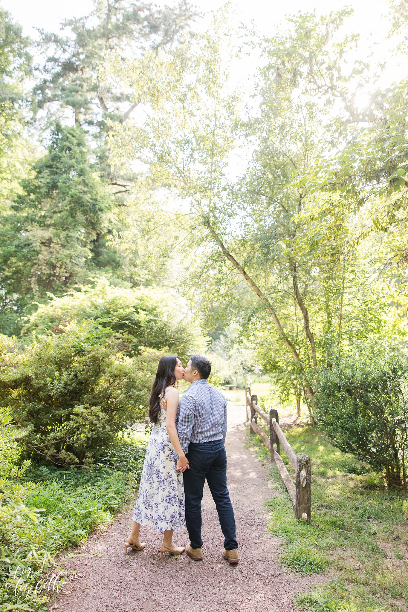 Sayen House & Gardens Engagement Photos