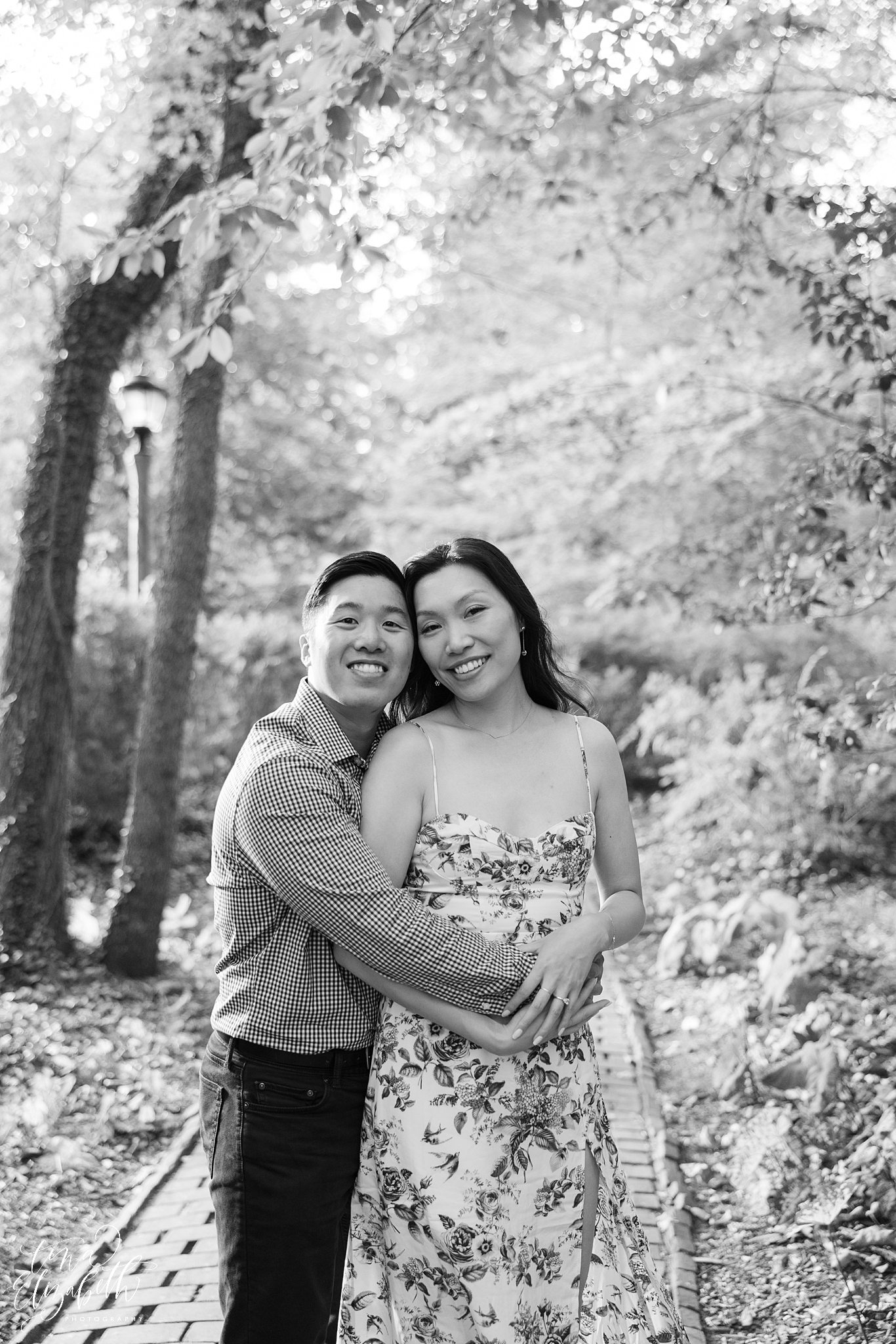 Sayen House & Gardens Engagement Photos