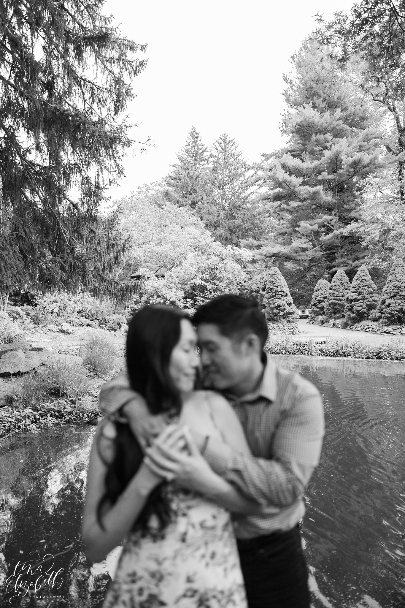 Sayen House & Gardens Engagement Photos