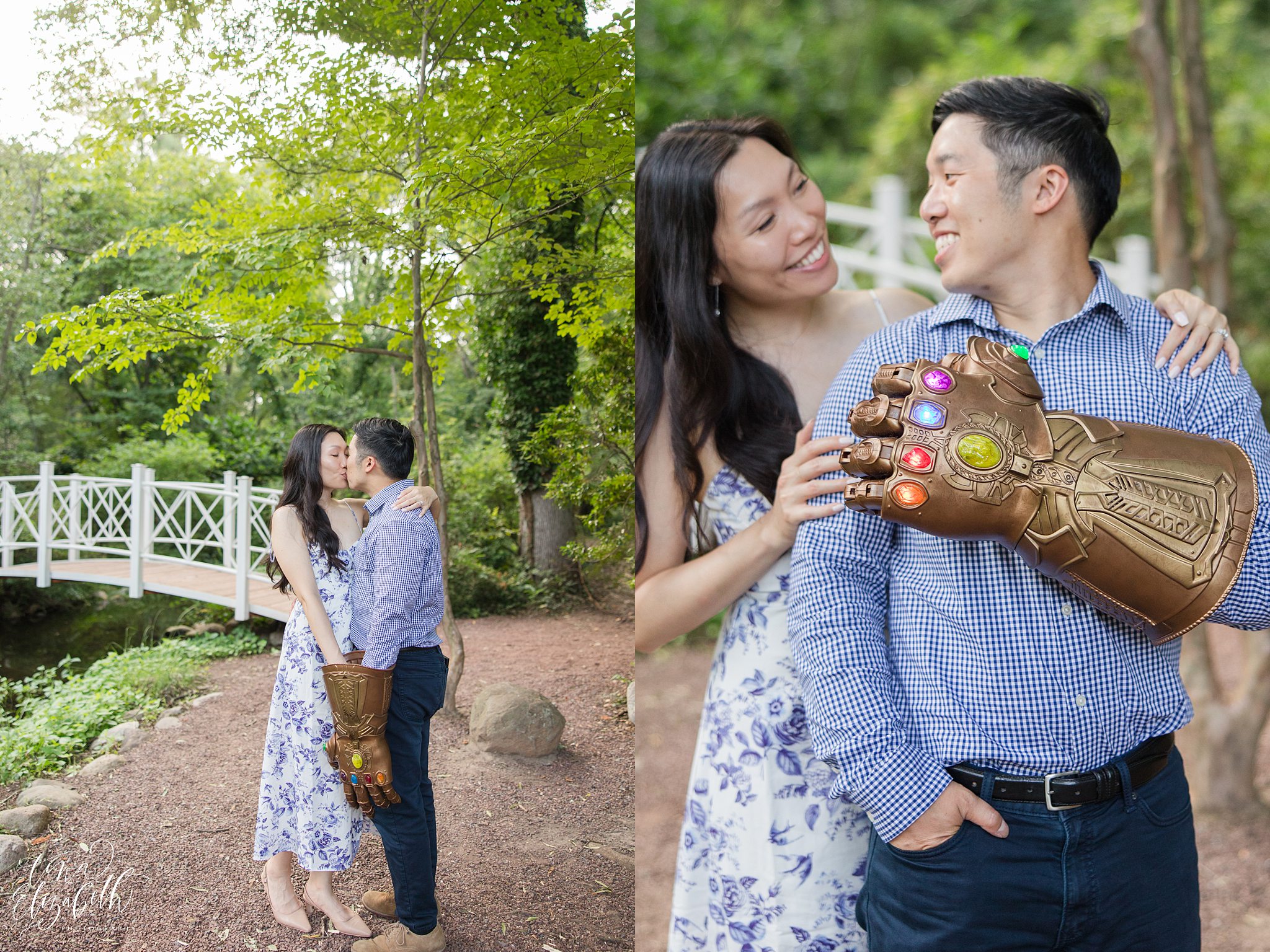 Sayen House & Gardens Engagement Photos