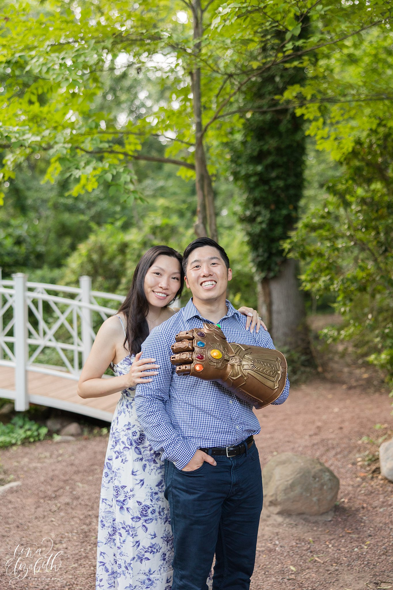 Sayen House & Gardens Engagement Photos