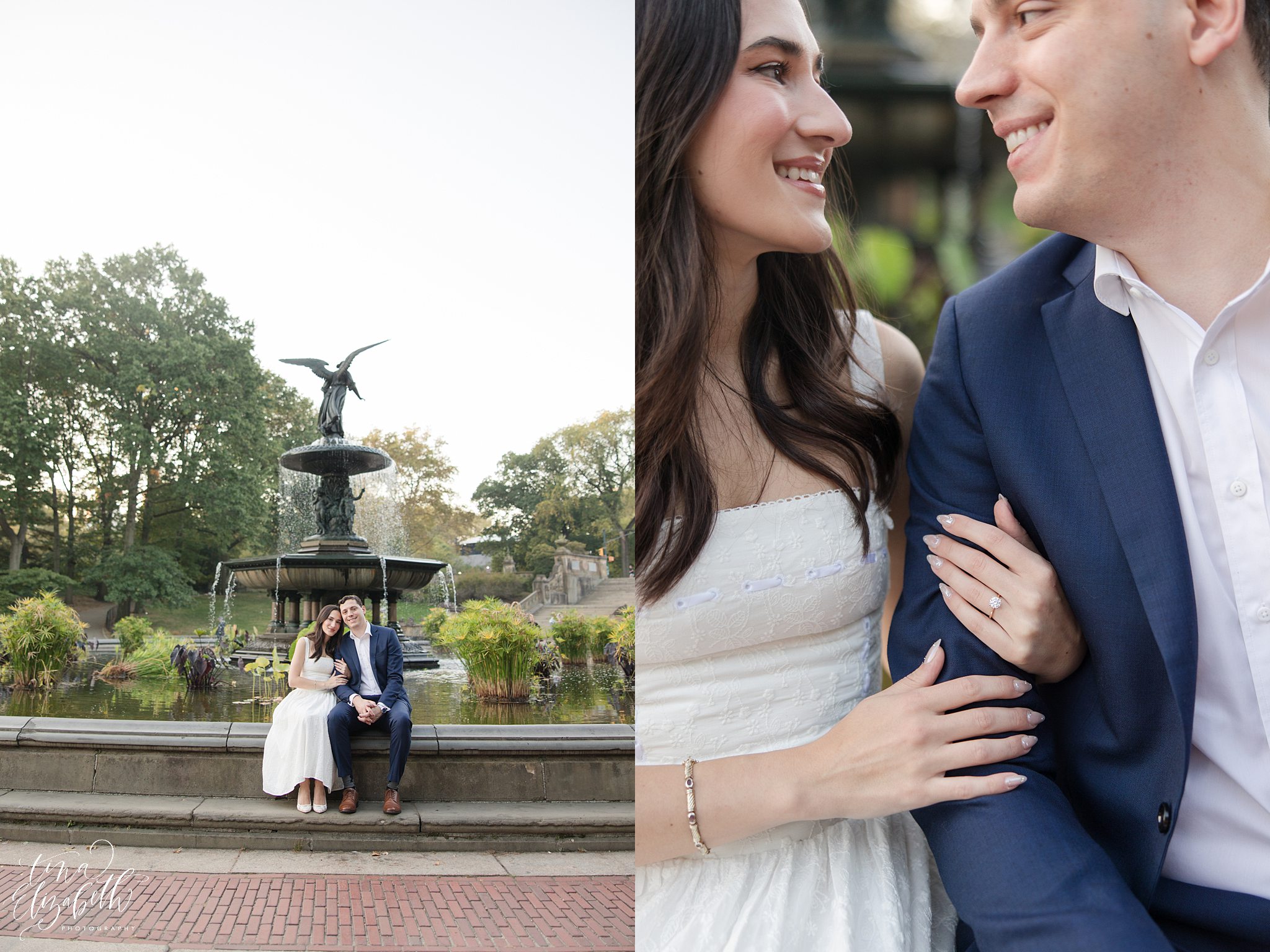 Central Park Engagement Photos