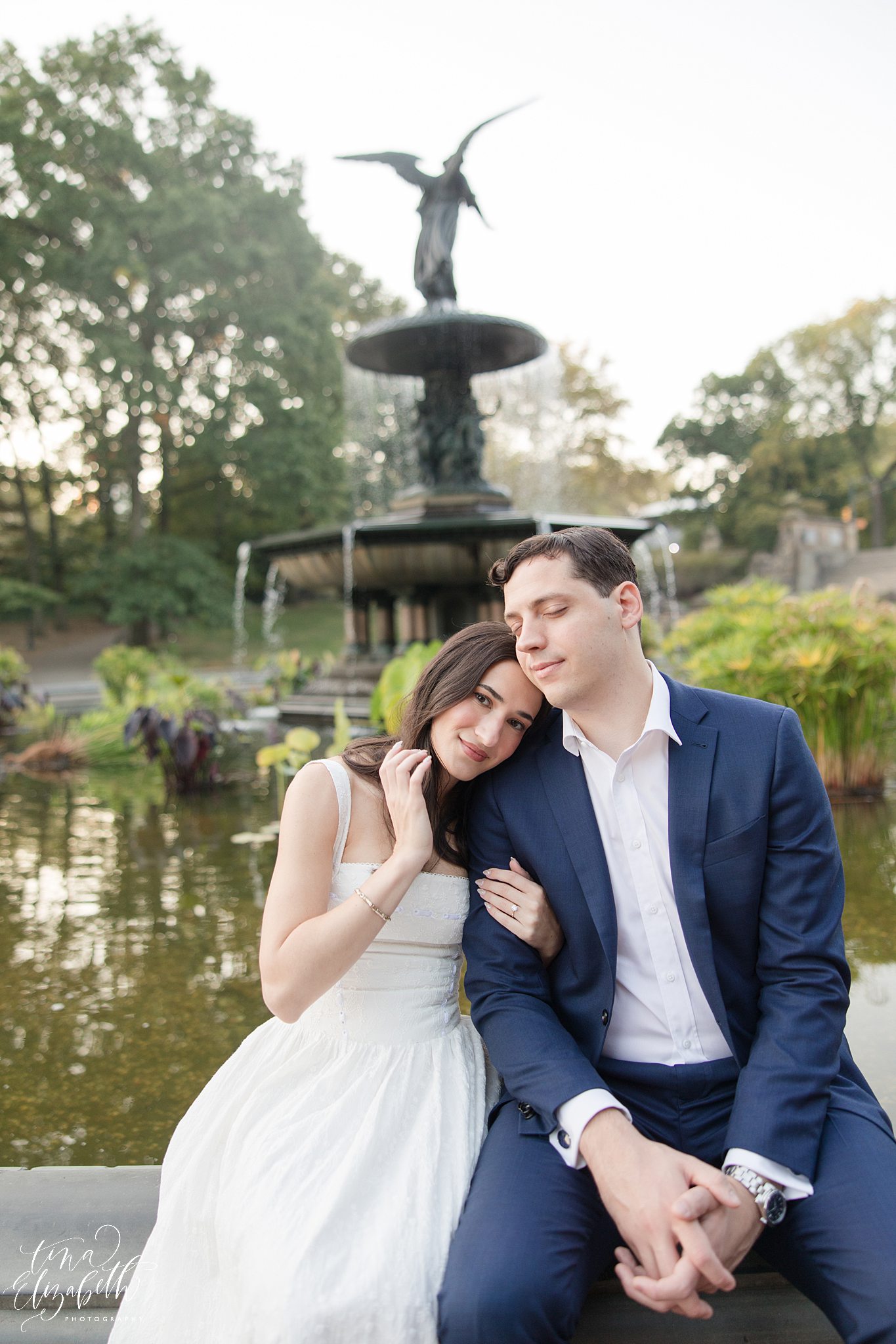 Central Park Engagement Photos