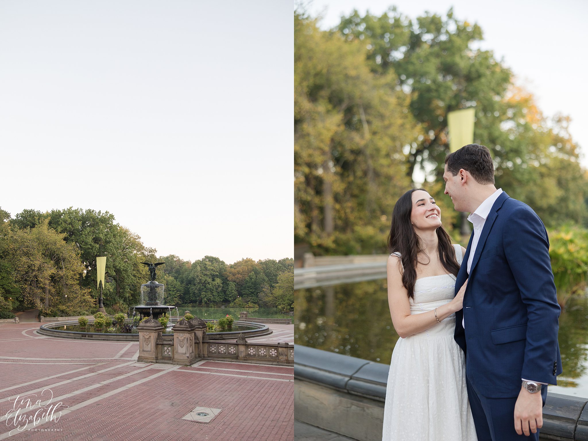 Central Park Engagement Photos
