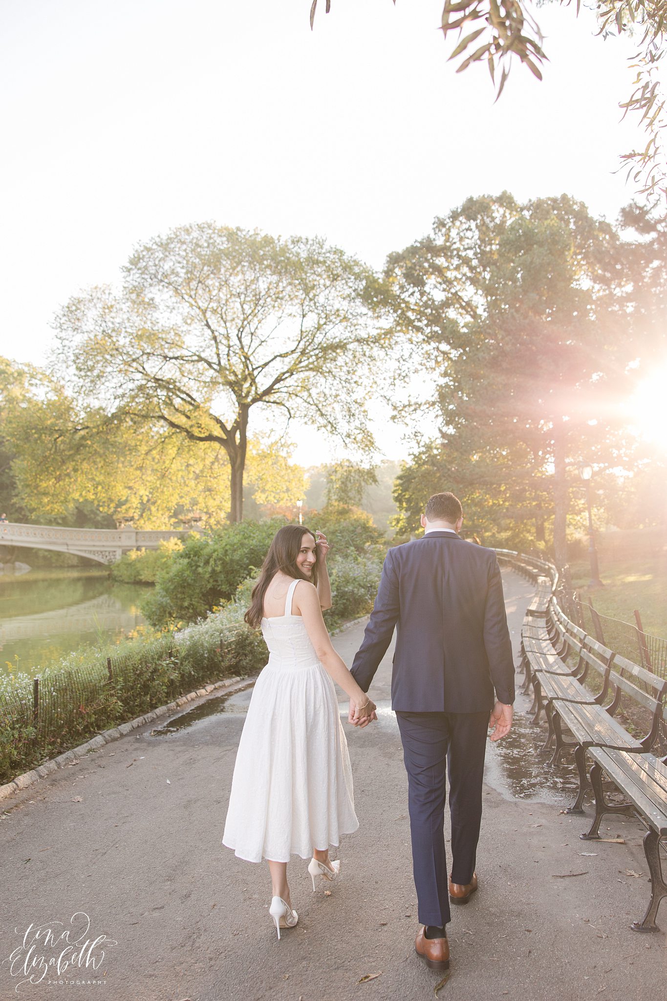 Central Park Engagement Photos